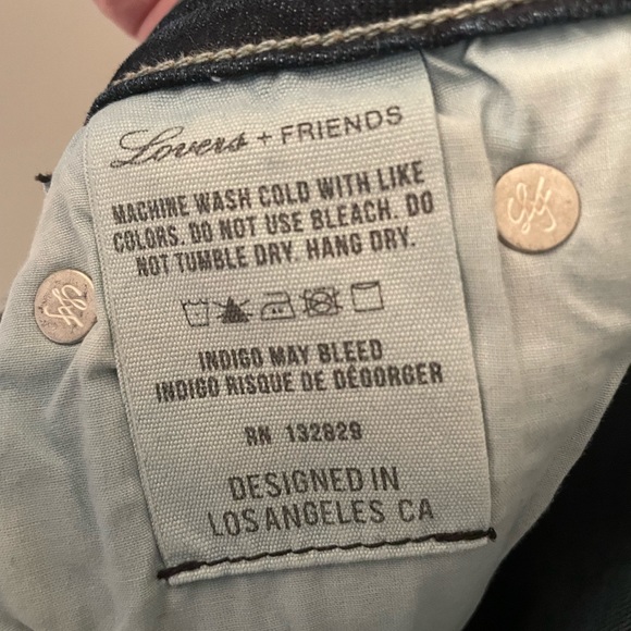 Lovers + Friends - Mason High-Rise Skinny Jean in Yale NWT size 26 - Picture 3 of 6